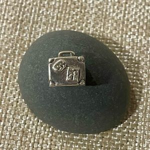 Pandora Sterling Silver Suitcase / Travel Charm